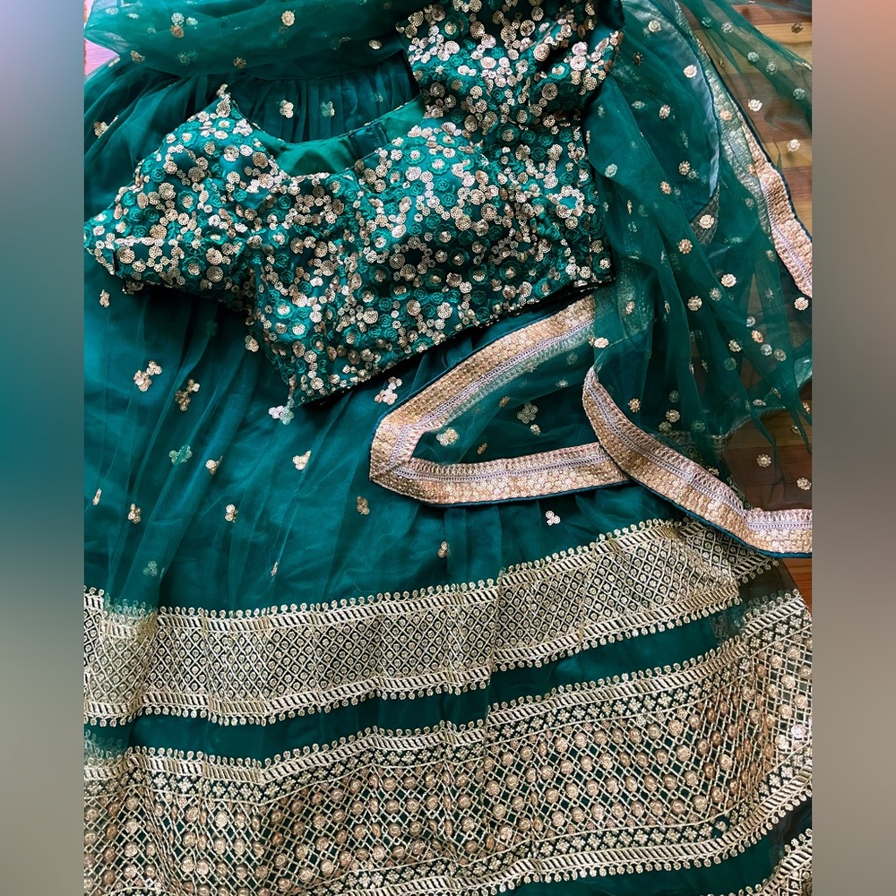 Brand new- never worn Lehenga! Size 4. Perfect for an Indian Wedding!